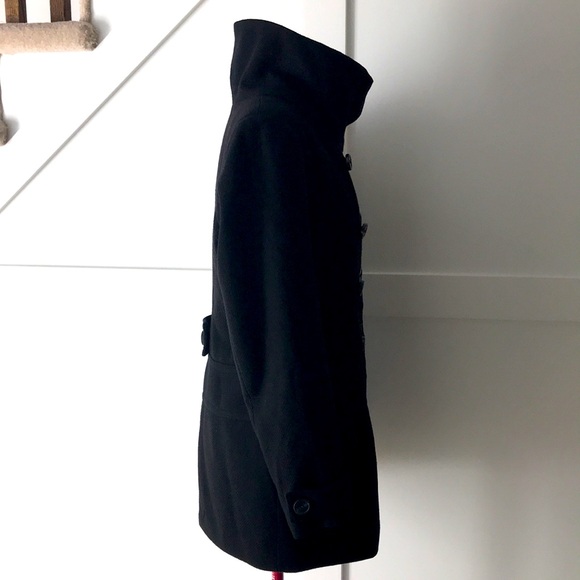 Le Chateau Wool Blend Pea Coat size L - Picture 5 of 12